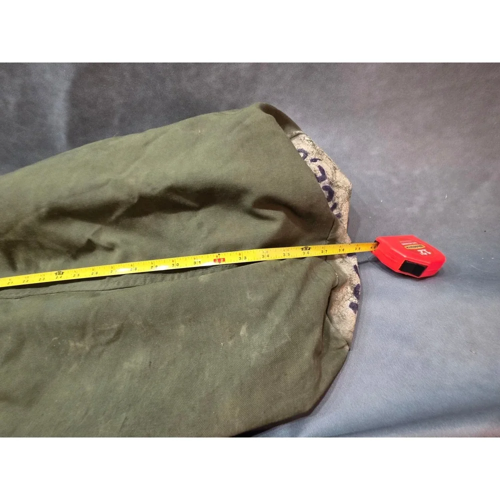 US Military Issue Olive Drab Canvas Duffel Sea Bag Backpack Tactical Large‎ 37in